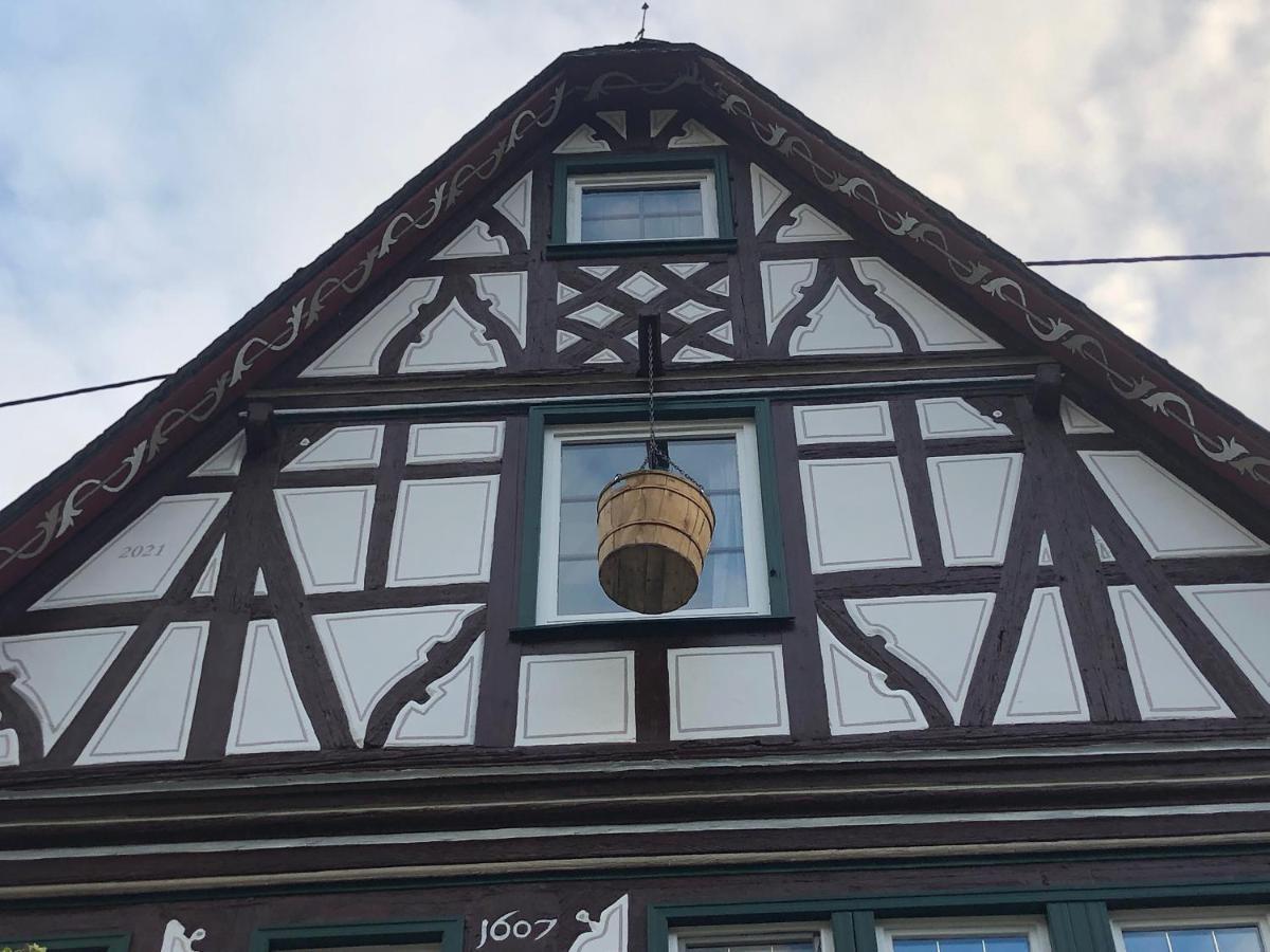 Schoene Ferienwohnung Burgruine Fachwerkhaus Bacharach Exterior foto